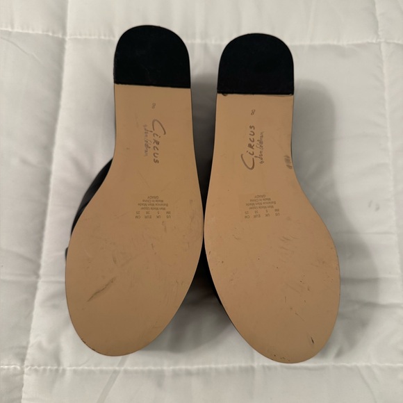 🖤SOLD🖤New Circus by Sam Edelman Women's Grady Knotted Platform Wedge Sandals - Picture 7 of 8